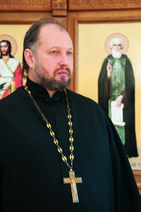Протоиерей Евгений Левченко, настоятель храма в честь святого преподобного Сергия Радонежского на Свято-Сергиевской шахте, г. Кировское